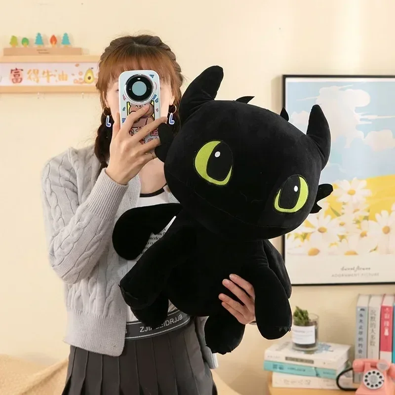 Na sklade anime vlakom váš drak anime figúrky bez zubov plyšová hračka Plush hračky Dieťa zberateľské hračky roztomilé kawaii darčeky