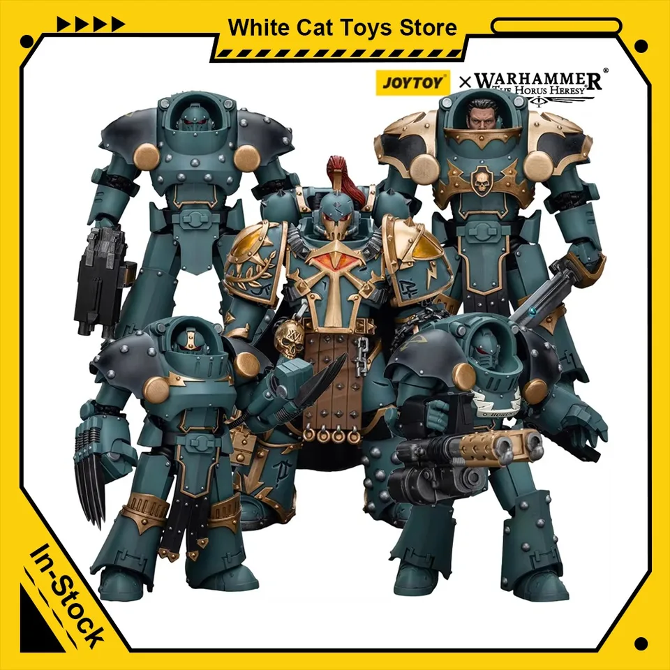 [Na sklade] Joytoy 1/18 Warhammer The Horus Heresy Action Figures Sons of Horus Tartaros Terminator Squad Anime Model Model Collection