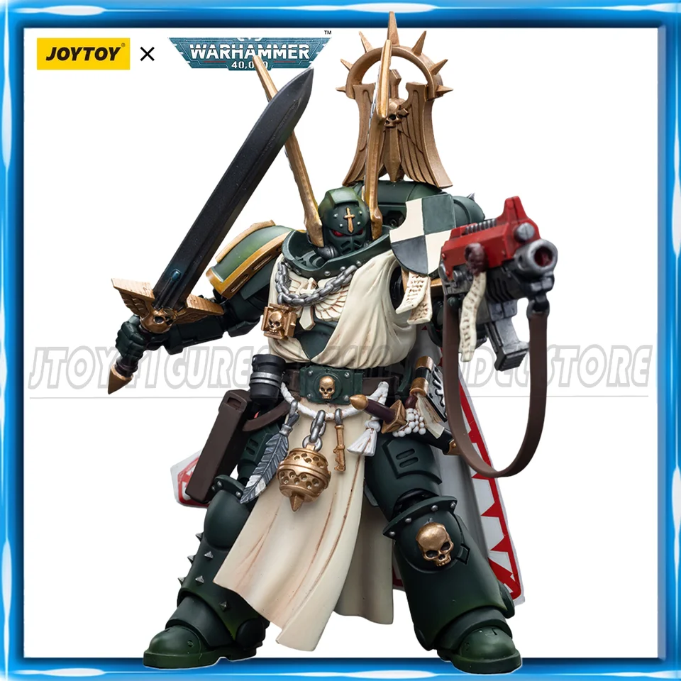 [Na sklade] Joytoy Warhammer 40K 1/18 Akčná postava Dark Angels Master Lazarus anime figúrky hračiek Model hračiek