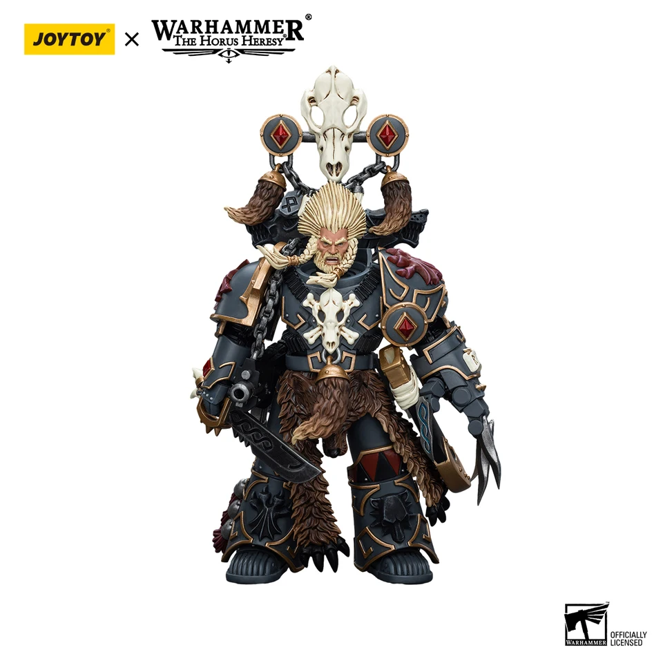 [Na sklade] Joytoy Warhammer 40K 1/18 Akčné figúrky vesmírny vlk