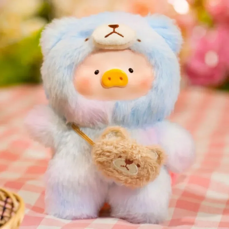 Na sklade Lulu Pig Vinyl Series Blind Box Mystery Box Hračky roztomilé akčné anime figúrka kawaii modelové darček