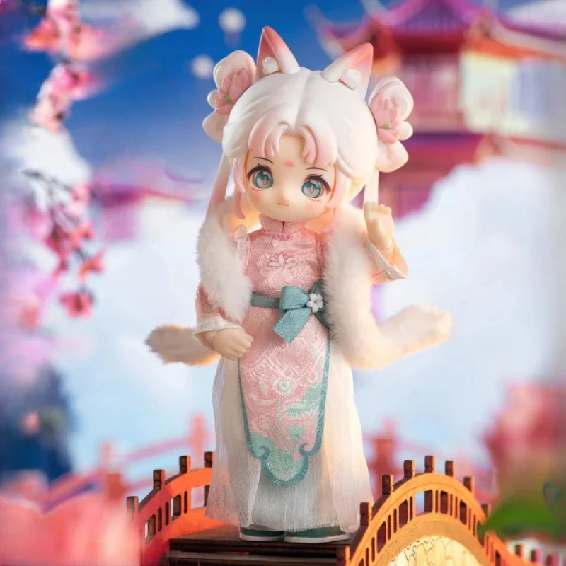 Na sklade Nagi 4 Exchange Series Nekoncelovaných cestovateľov OB11 1/12 BJD Blind Box Mystery Box Anime Action Figure Hračky