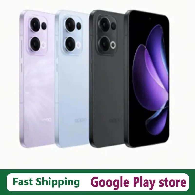 Na sklade Oppo Reno 13 Smart Phone 50.0MP Camera Android 15.0 Face ID 80W Nabíjanie 6,59 