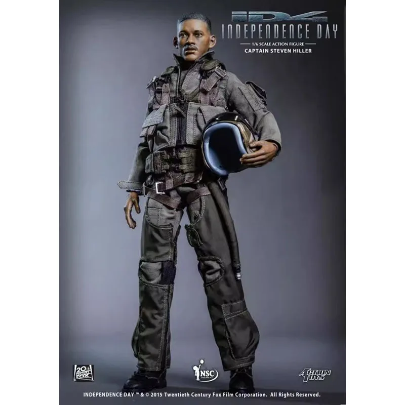Na sklade Original Action Toys ID4 CAPIDENTER STEVEN HILLER nezávislosť Deň 1/6