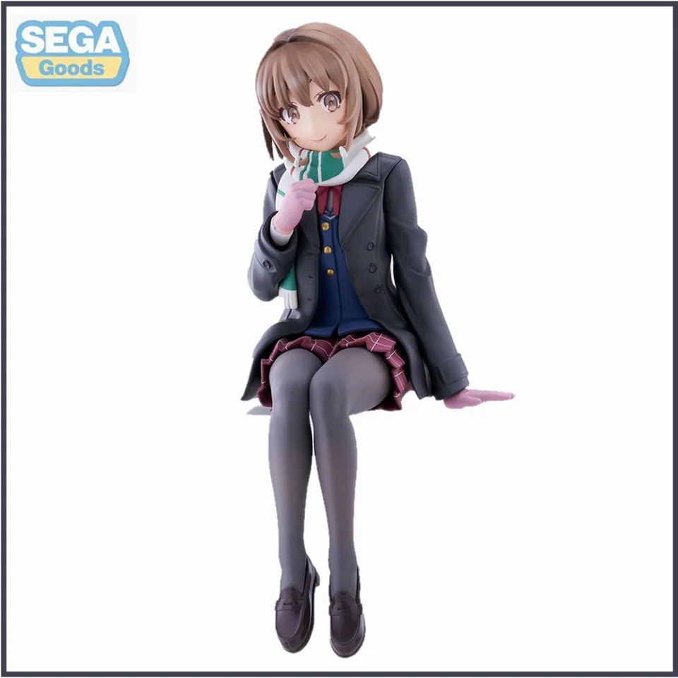 Na sklade Original Anime Aobuta Randoseru Chokonose Mai Chokonose Kaede PVC Action Action Hračky pre deti pre deti 14 cm