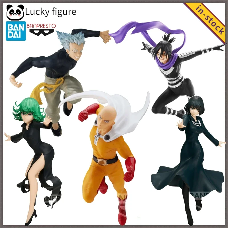 Na sklade Original Bandai Espresto One Punch Man Herrible Tornado Tatsumaki Hungry Wolf Hell's Fubuki PVC akčný figúrku