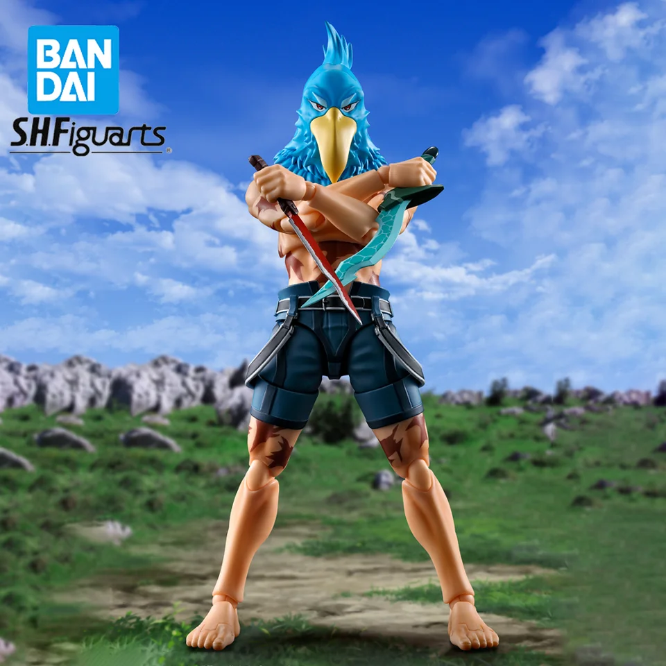 Na sklade Original Bandai Shfiguarts Sunraku Figur Action Anime Shangri La Frontier Model Original Boxed Toy