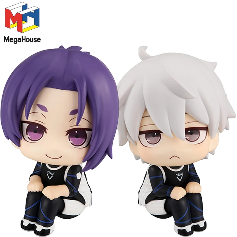 Na sklade originálny originálny mega dom vyhľadať Mikage Reo a Nagi Seishiro Blue Lock Action Anime figurs Dolls sošky ornament