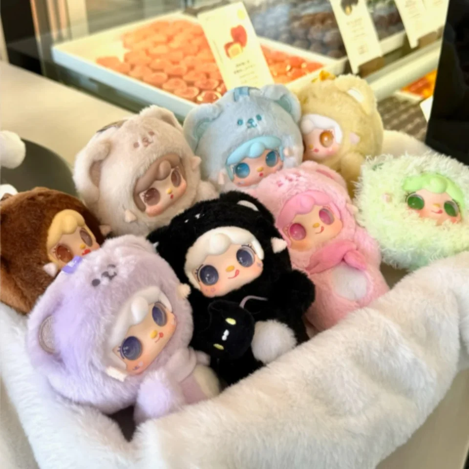 Na sklade yooki Vezmite si sústo z medveďovej série Plush Blind Box Vinyl Doll Doldant Bag Decorácie Kawaii Doll Girl Nový rok darček