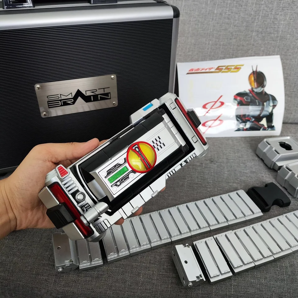 Na sklade úplne nový Faiz Kaixa 555 Belt Domáce CSM Kamen Rider Transformation Driver Anime Action Figures Model Darčeky hračiek