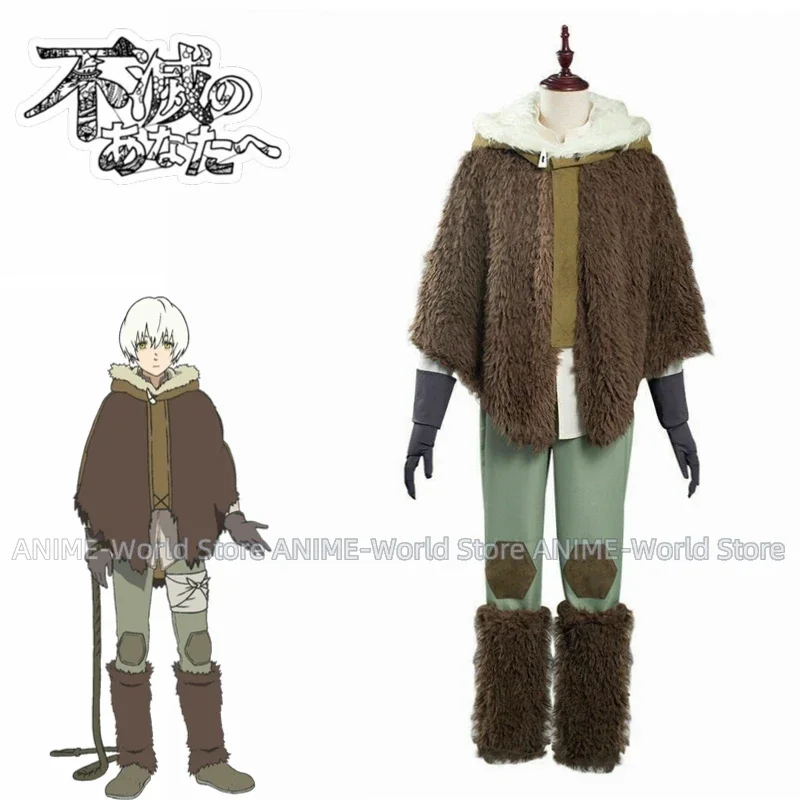 Na svoju večnosť fushi cosplay kostým halloween outfit obleky s plnou setou