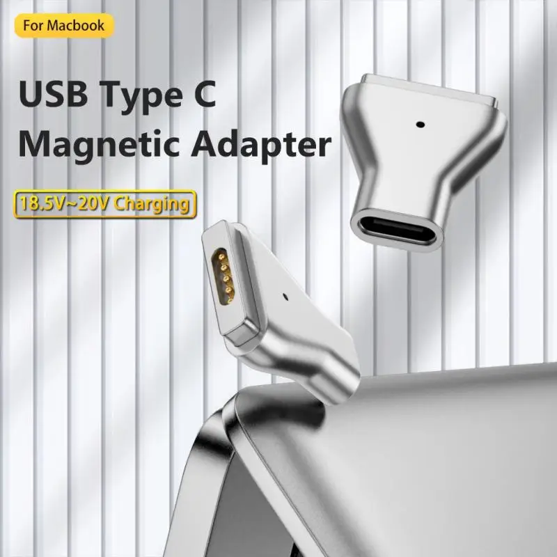 Nabíjací adaptér PD typu C pre MacBook Pro Air pre MagSafe 2 Magnetic Changer PD Rýchle nabíjanie prevodníka Typec zliatiny Connector
