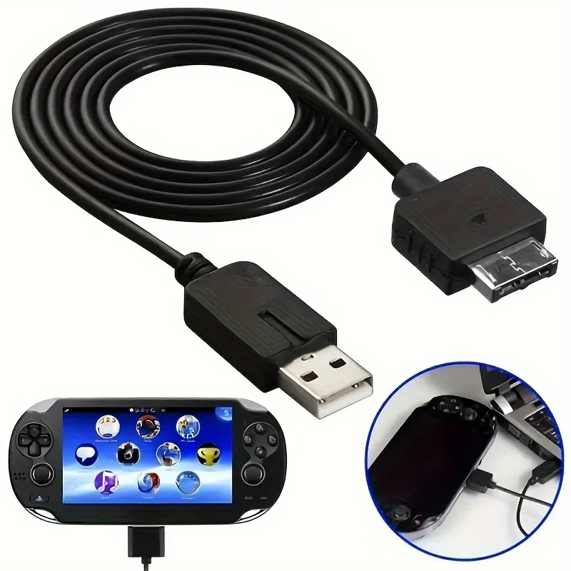 Nabíjací kábel USB Series PS Vita 1000 - Synchronizácia a napájací kábel pre Sony PlayStation, hudbu a prenos videa Sony PlayStation, hudba a prenos videa