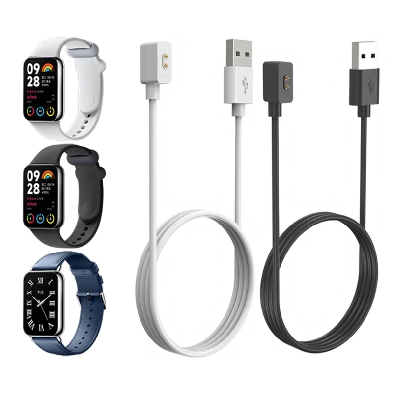 Nabíjací napájací adaptér vhodný pre Xiaomi Mi Band 8 Pro Magnetic USB Rýchle nabíjanie káblových dokov Držiak Smartwatch Dolder Station