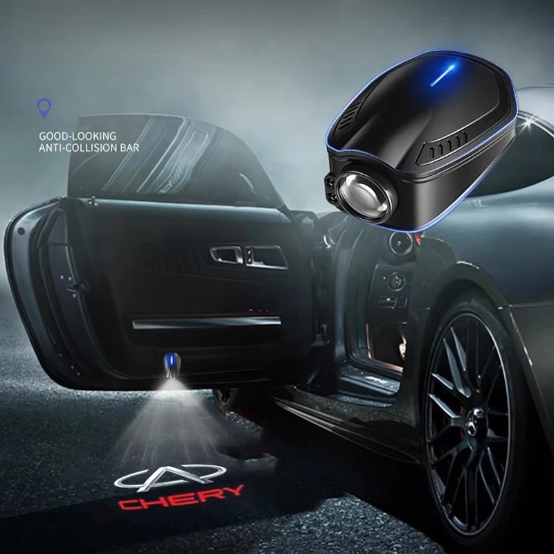 Nabíjanie automobilu Vitajte osvetlenie automatické príslušenstvo Neon LED projektor Svetlo pre Chery Tiggo 5 A1 A3 A5 QQ Kimo Indis Jaggi