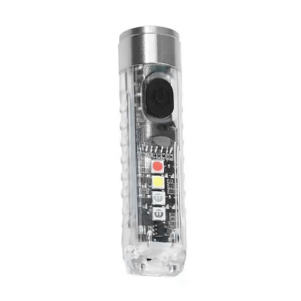 Nabíjateľné baterky prenosné LED Super Bright Svietidlo mini kľúča Nabíjateľná priblíženie baterky