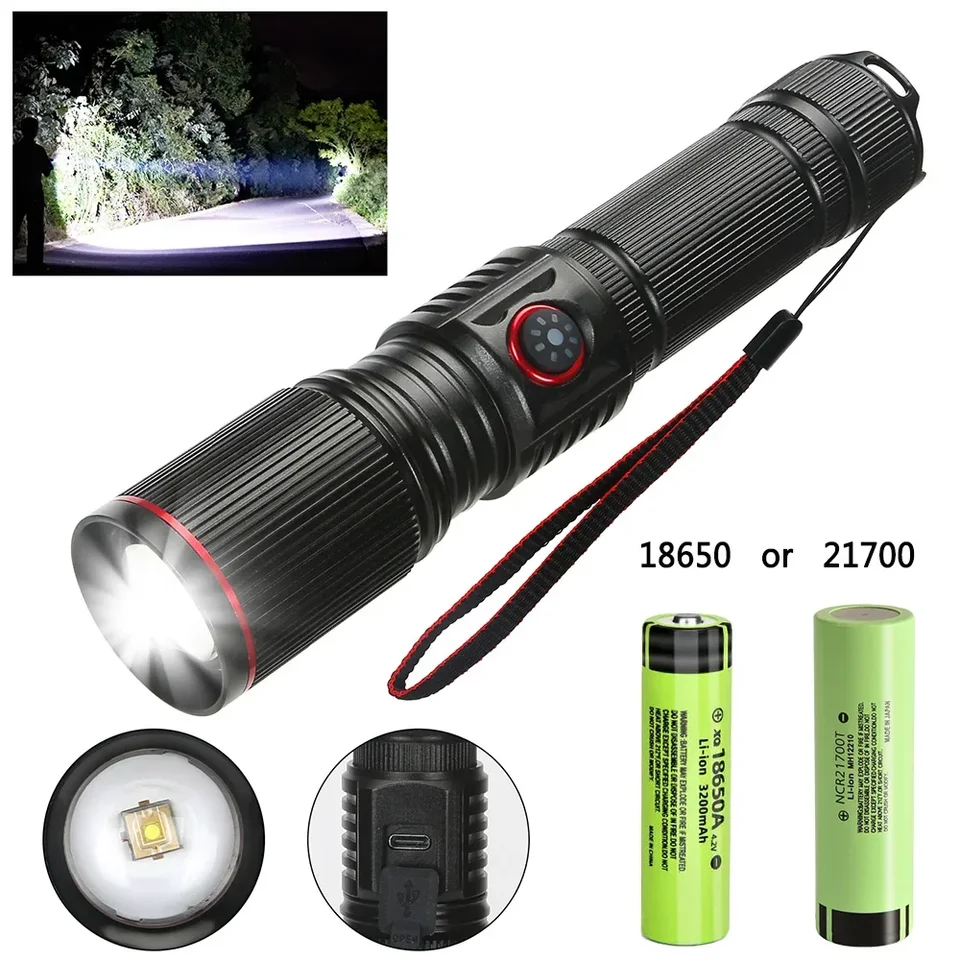 Nabíjateľné LED baterky