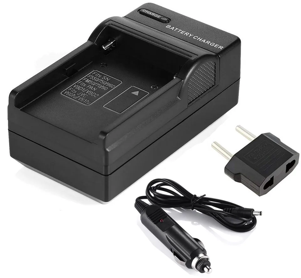 Nabíjačka batérií pre spoločnosť Sony DCR-PC6E, PC8E, PC9E, PC100E, PC101E, PC103E, PC104E, PC105E, PC110E, PC115E, PC120E HANDYCAM COMBORDER