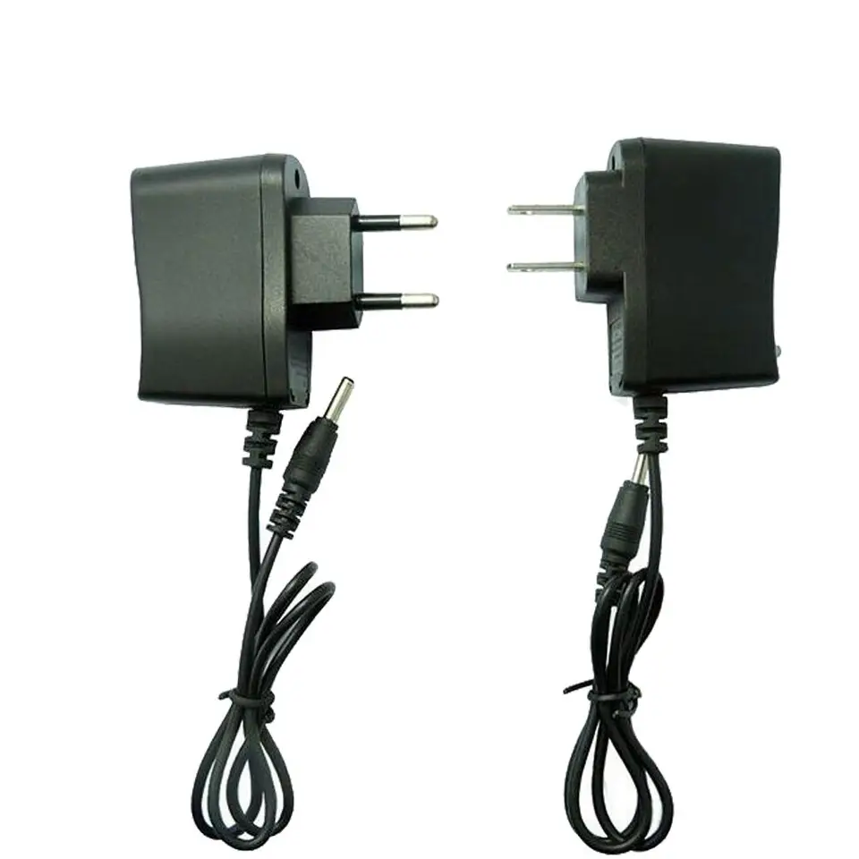 Nabíjačka EÚ EÚ DC 4.2V 3,5 mm nabíjací adaptér baterky 3,7V 500MA AC SMART napájacieho adaptéra 18650 Lítiová nabíjačka