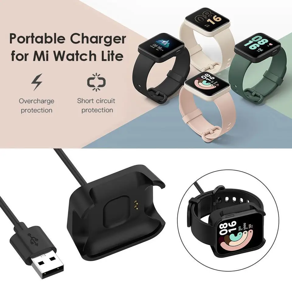 Nabíjačka pre Xiaomi Mi Watch Lite Redmi Watch nabíjací kábel USB 3 stopy