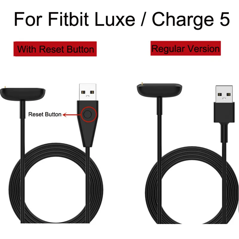 Nabíjačka USB pre Fitbit Luxe nabíjacie káblové pásové pásmo Magnetické príslušenstvo Adapta Smart Watch Accessories for Fitbit Charge 5 nabíjačka