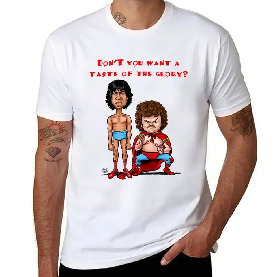 Nacho libre Taste of the Glory tričko Funys nadmerne veľtrhové pánske tričká