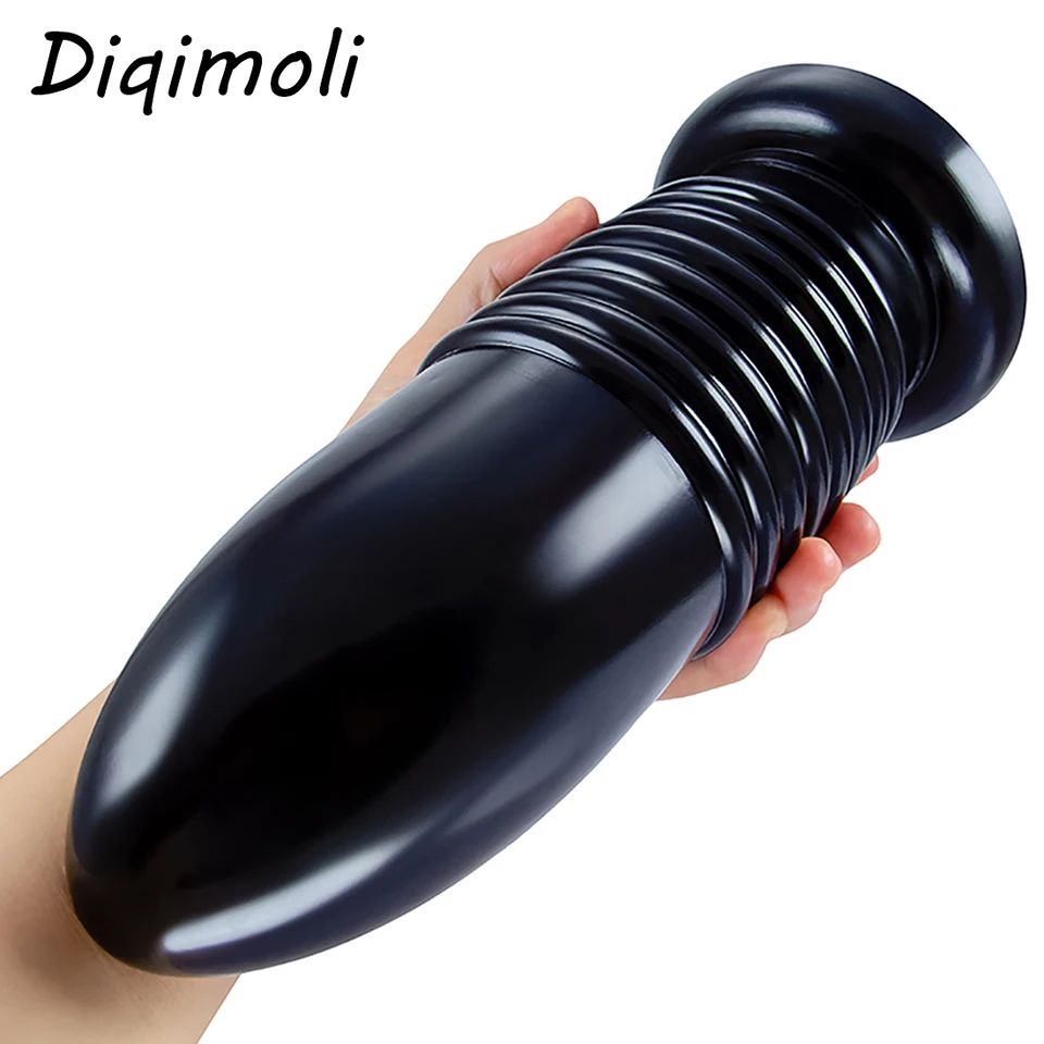 Nadmerné análne dildá stimulujú konečnú vagínu veľkú plužnú zástrčku Masturbator Soft Penis Anal Dilator s hračkami