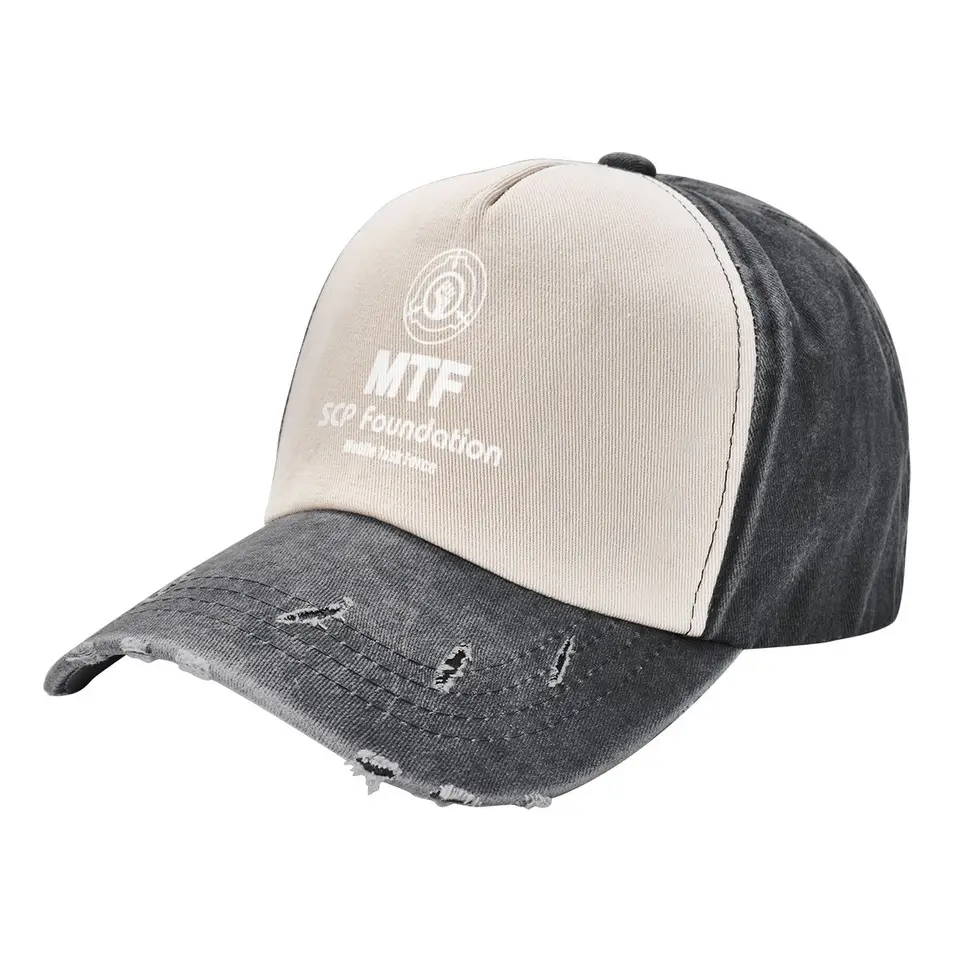 Nadácia SCP MTF Cap Baseball Cap Rybársky klobúk Značka Man Caps Caps Women Men's