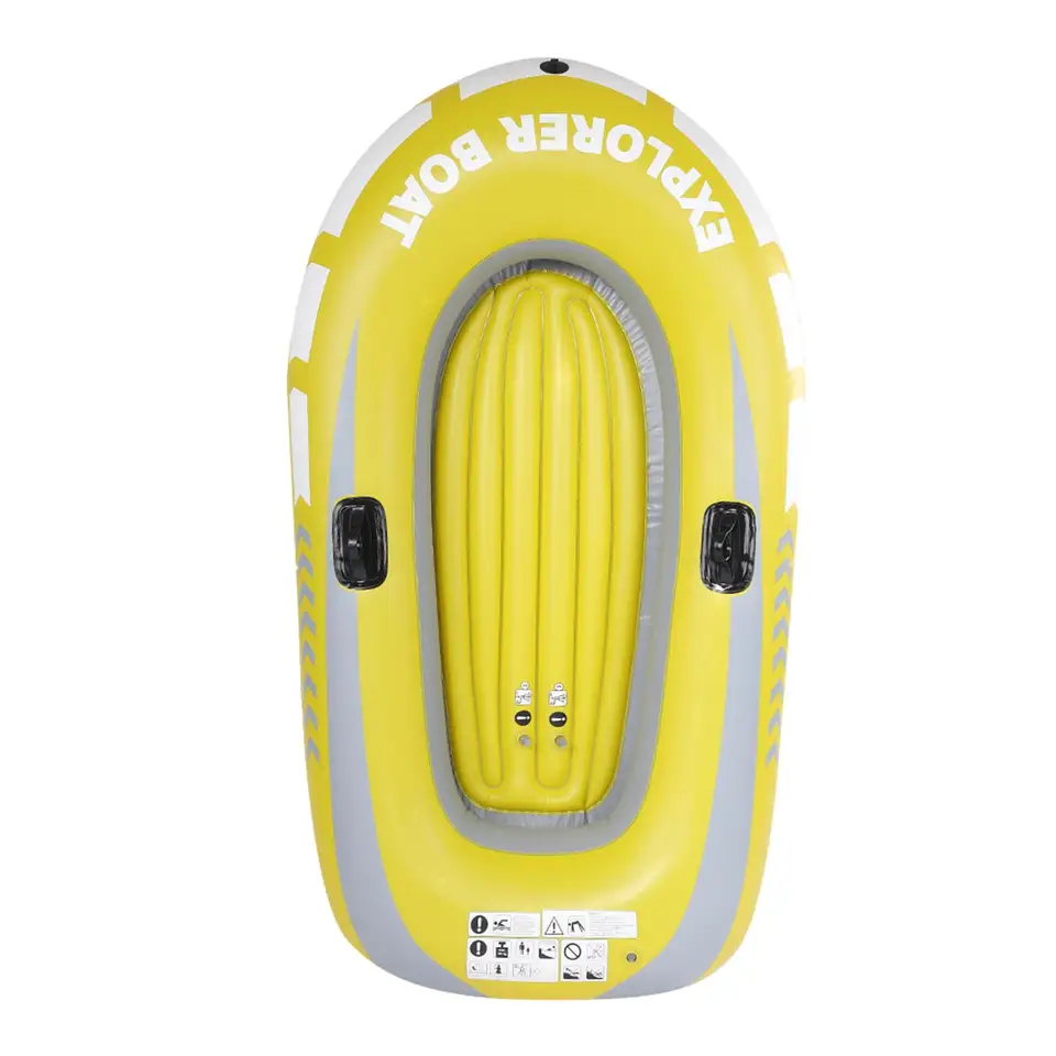 Nafukovacie 1-2 osoby rybárske kajakové kanoe čln s dvojitým ventilom Drifting Diving Adsury