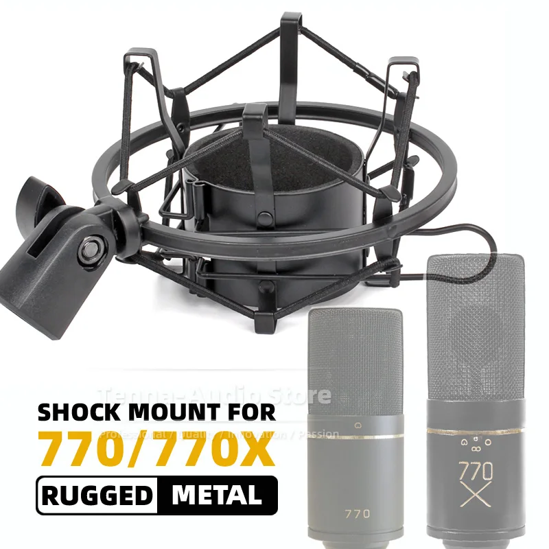 Nahrávanie nárazu proti vibrácii pre MXL 770 a 770X X Suspension Microfone Shock odolný