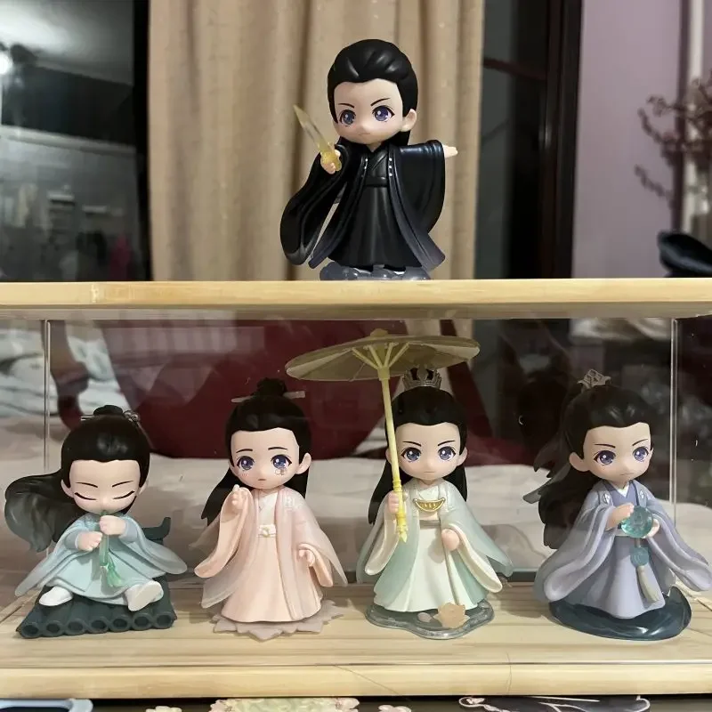 Najdlhší oficiálny prísľub originálny originálny Yu Gu Yao Shi Ying Xiao Zhan q Verzia Doll Zhu Yan Ren Min PVC Figurine Doll Toy State