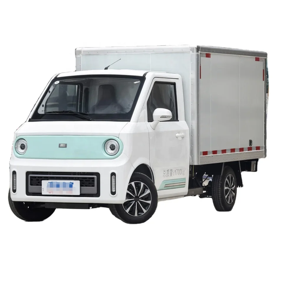 Najlepšia cena Single Box Preprava nákladu elektrický Van Mini Truck Long Endurance 70 km/h viacúčelové elektrické vozidlo