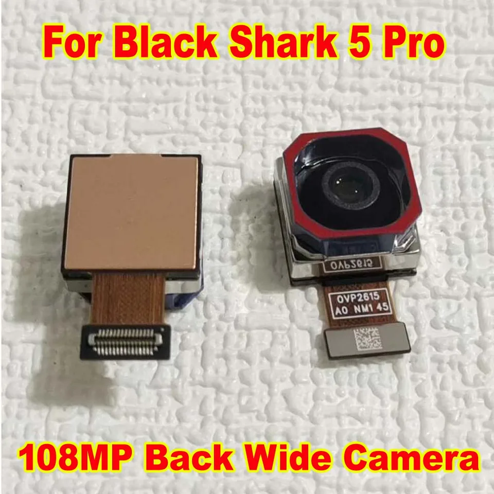 Najlepšia kvalita Big Main 108MP Zadný pohľad Zadný široký fotoaparát pre Xiaomi Black Shark 5 Pro Shark Ktus-H0 Flex Cable Výmena