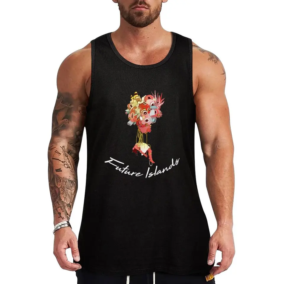 Najlepšie chlapci dievčatá Budúce ostrovy Balón pre deti roky staré narodeniny Tank Top Gym Mana Vests Tričko tričko