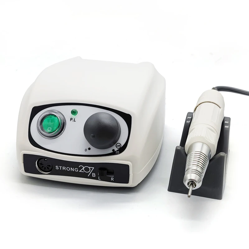 Najlepšie napájacie mikro -motor maratón zubné laboratórium mikromotor Strong 207+113 leštenie násadičky zubného zubného micro motora Micro Motor