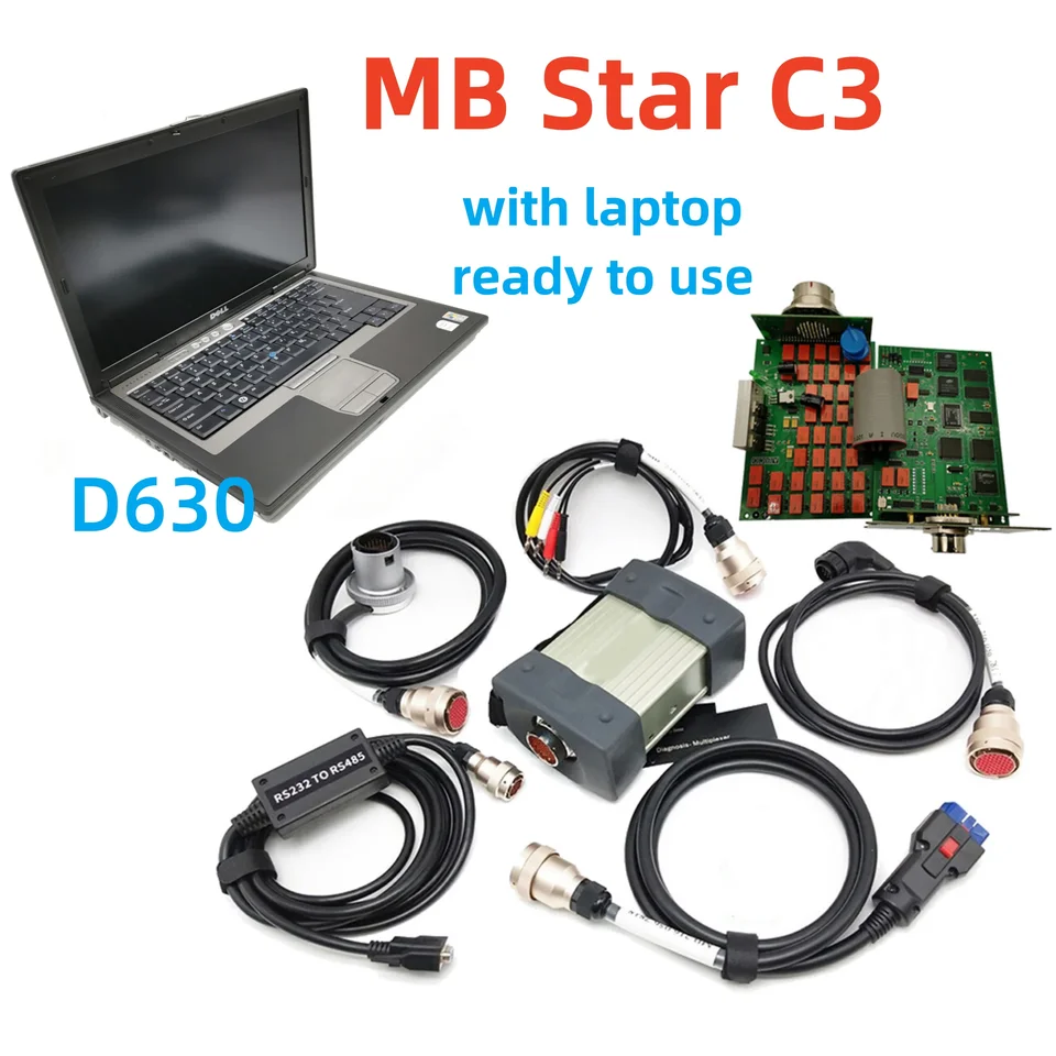 Najlepší multiplexor MB Star C3 D630 NAPOHLITA NASTAVENIE RÝCHLE SPRÁVA DIAGNOSTIC PRO DAS PRIPRAVUJTE SA POUŽITIE Diagnostického nástroja na nákladné auto MB