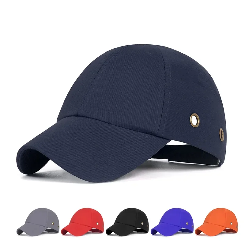 Najnovšia pracovná bezpečnosť ochranná prilba Bump Bump Cap Tvrdý vnútorný škrupinový baseballový klobúk pre prácu továrenský obchod, ktorý niesol ochranu proti hlave