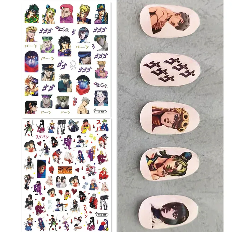 Najnovšie bizarné dobrodružstvo Anime Design Design Glue Glue Ohacing Razing DIY DECORÁCIA DODÁVKA NÁKLA STROJA TSC 148 166 072