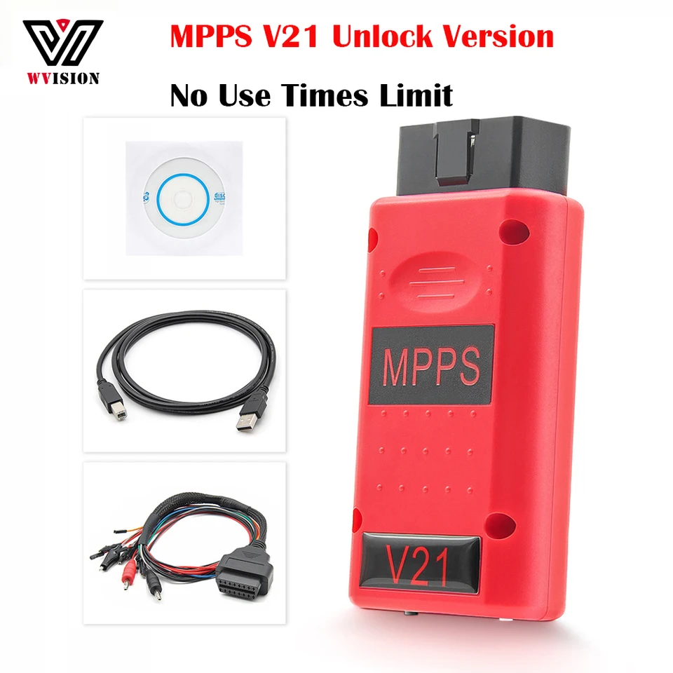 Najnovšie MPPS v21 odomykacia verzia bez použitia časy Limit Celý čip s nástrojom na ladenie čipu ECU Tuning Tricore Breakout Tricore OBD2