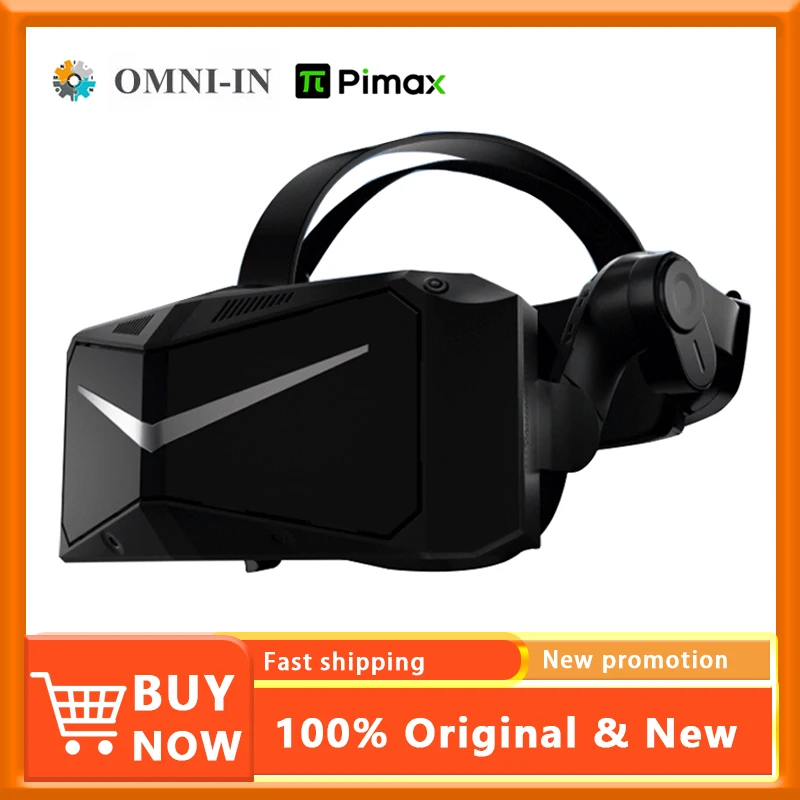 Najnovšie náhlavné súpravy Pimax Crystal VR 12K QLED Displej všetko v jednom 6. očiach sledujúcich metaverse virtuálnej reality a parné okuliare VR