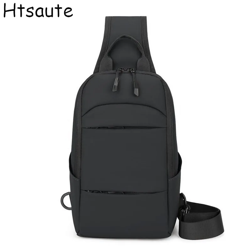 Najnovšie pánske vodotesné Oxfordové balíčky hrudník Multifunkcia Crossbody Bag Messenger hrudník krátky výlet