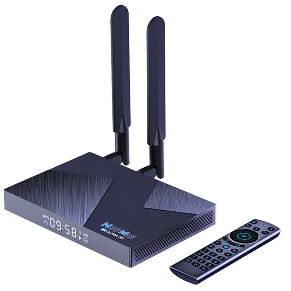 Najnovší H96 Max V58 Android 12 TV box Rockchip RK3588 OCTA Core 8GB 64GB 1000M Ethernet WiFi6 5G 8K Médiá Player Set Top Box