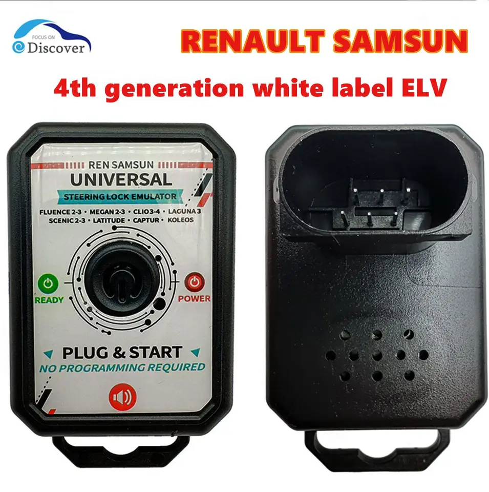 Najnovší pre Renault ESL ELV EMULÁCIA EMULÁTORA SIMULÁTORA S HLASOM MEGANE Fluence Clio Scenic Captur Latitude Dacia Sam-Sung