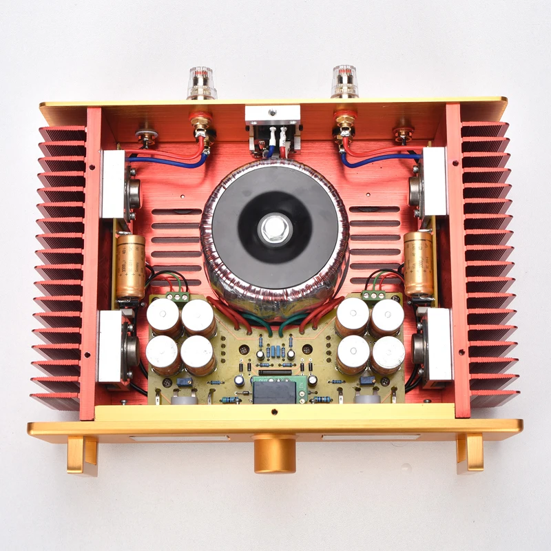 Najnovší Weiliang A100 triedu A Hood 1969 Výkonový zosilňovač triedy A 15W+15W 115V/230V 50/60 Hz