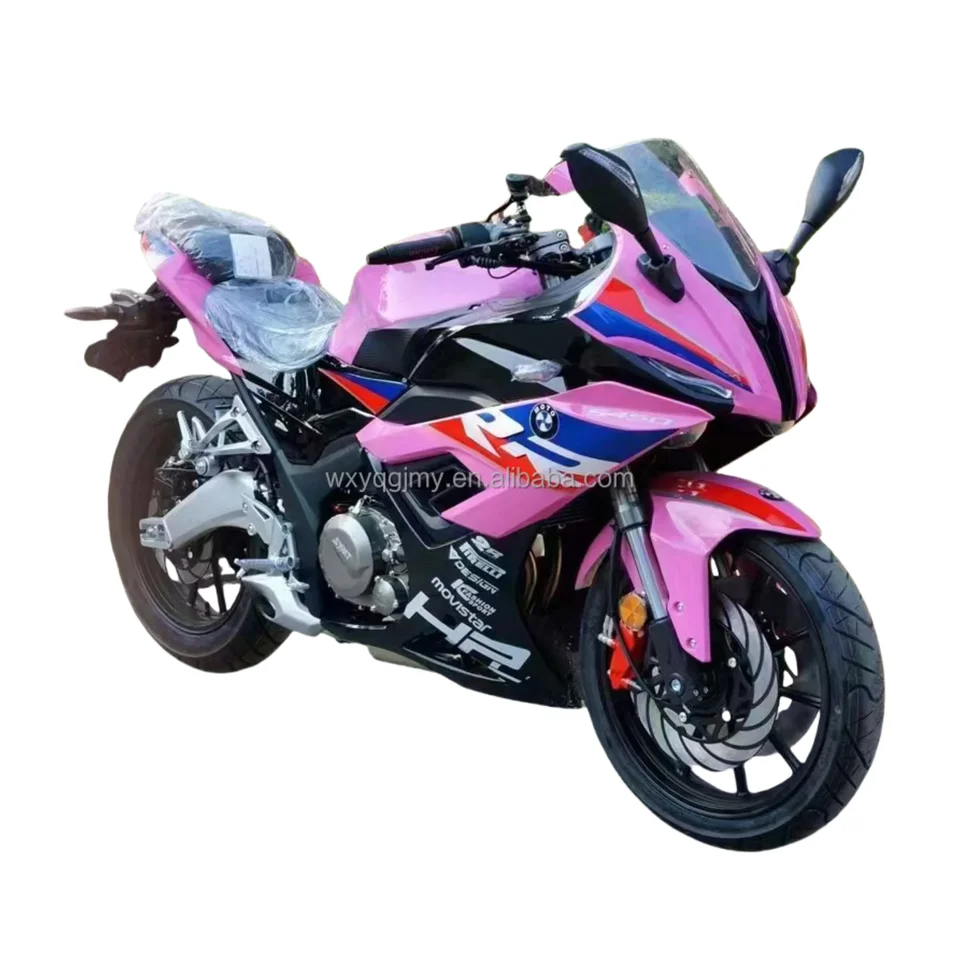 Najpredávanejšie 400 ccm vysoko napájané vodné chladenie dvojité valce benzínové pretekárske motocykel