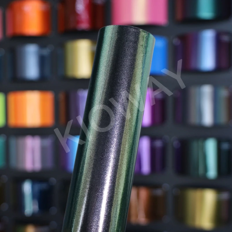 Najvyššia kvalita lesku Super Chameleon Vinyl Vinyl Grey Green Shift Vinyl Autom balenie filmu Koža na záruku za zábal