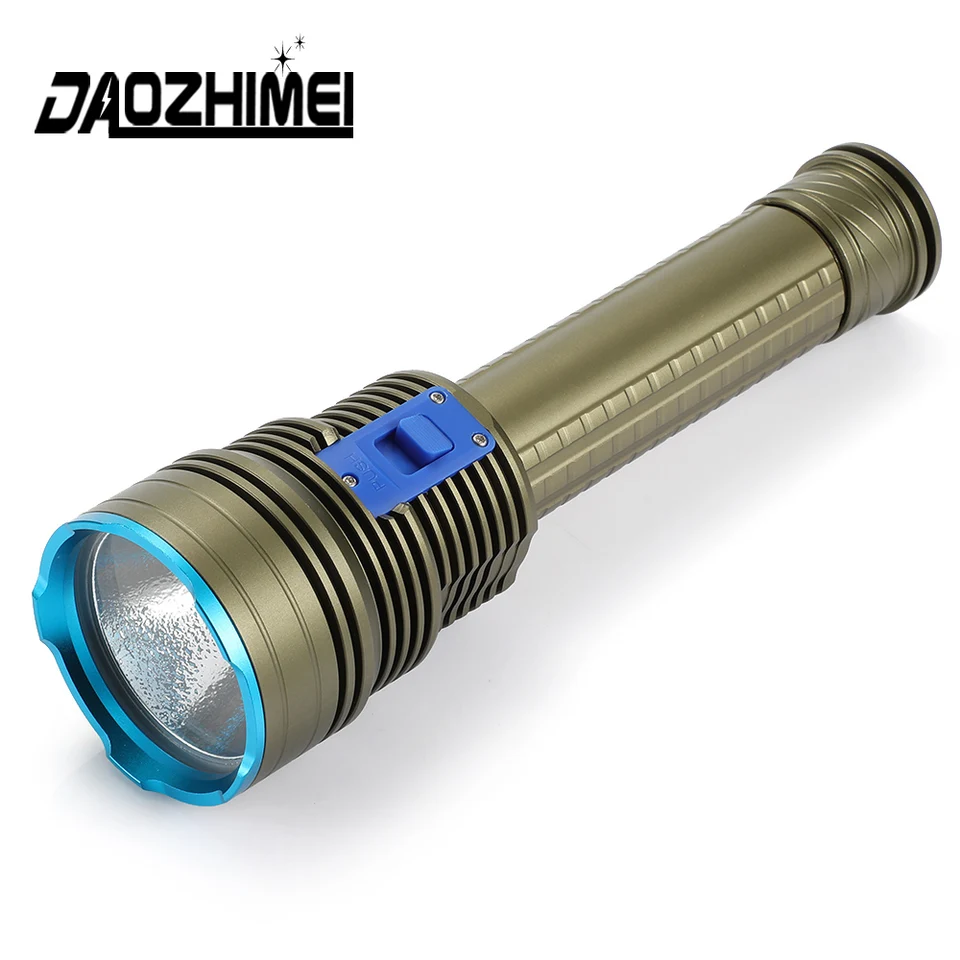 Najvýkonnejšia LED potápačská baterka 5000 lm XHP70.2 Podvodná rybárska pochodeň 26650 Nepremokavá XHP70 potápačská lampa Lantern svetlo