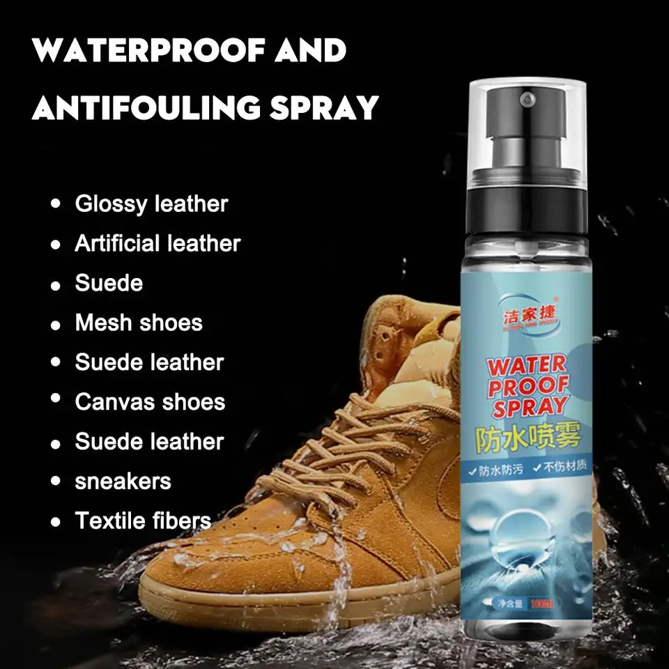 Nano dažďové škvrny na sprejové topánky Protect Nanotechnology Symoizolačná semišová ochrana nepremokavého sprejového spreja proti Dirty Spray Tool