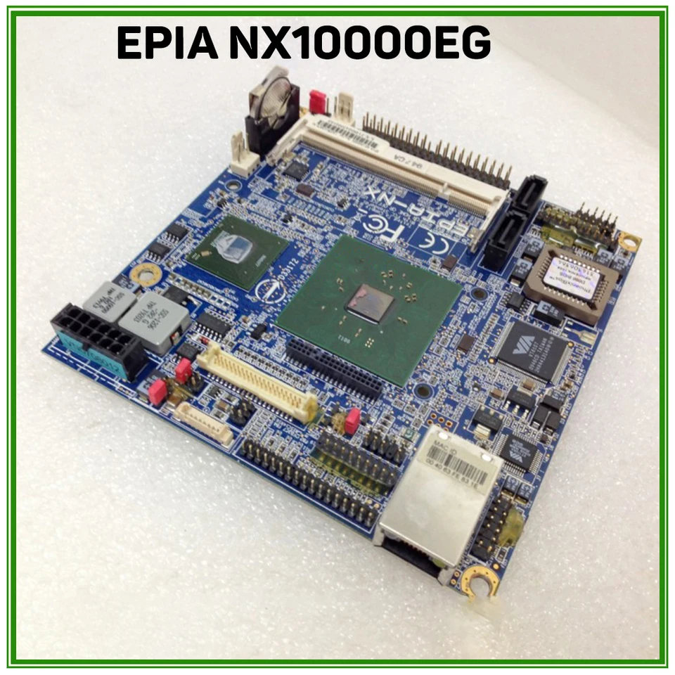 Nano-Itx pre zabudované priemyselné lekárske základné dosky Epia NX10000EG