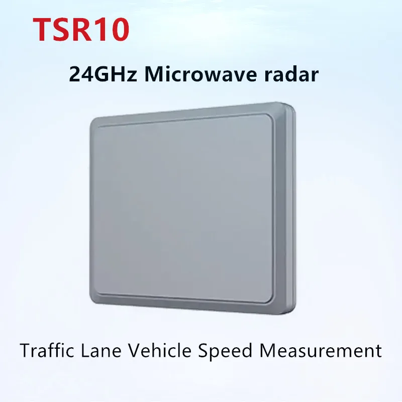 Nanoradar TSR10 24 GHz Mikrovlnný radarový senzor prevodu pre meranie rýchlosti, ovládanie svetla vlakovej stanice
